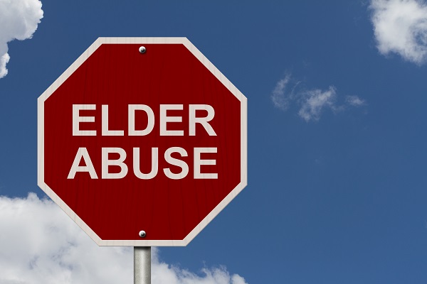 Stop Elder Abuse Sign